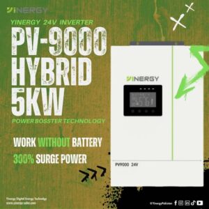 Yinergy 5kW inverter, OG-1P5K-PDT/PV9000