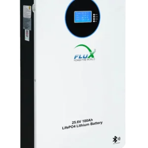 Flux 2.5 kWh (25.6V/100Ah) lithium battery