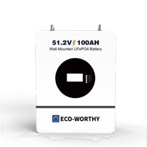 48V 100AH Wall-mounted LiFePO4 Battery